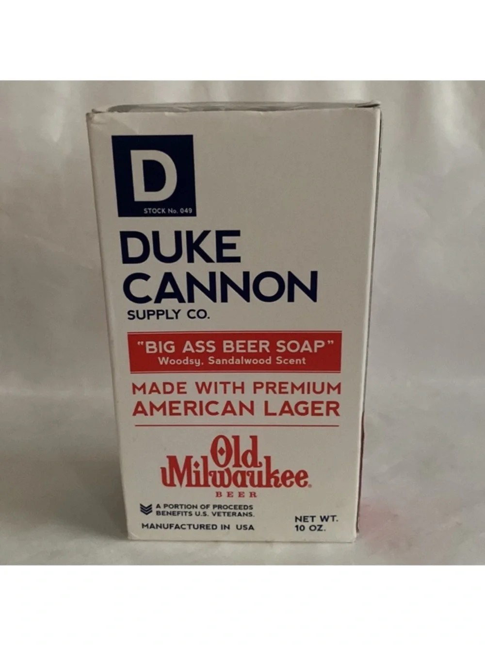 DUKE CANNON BIG BEER SOAP WOODSY Sandalwood Scent 10oz NIB